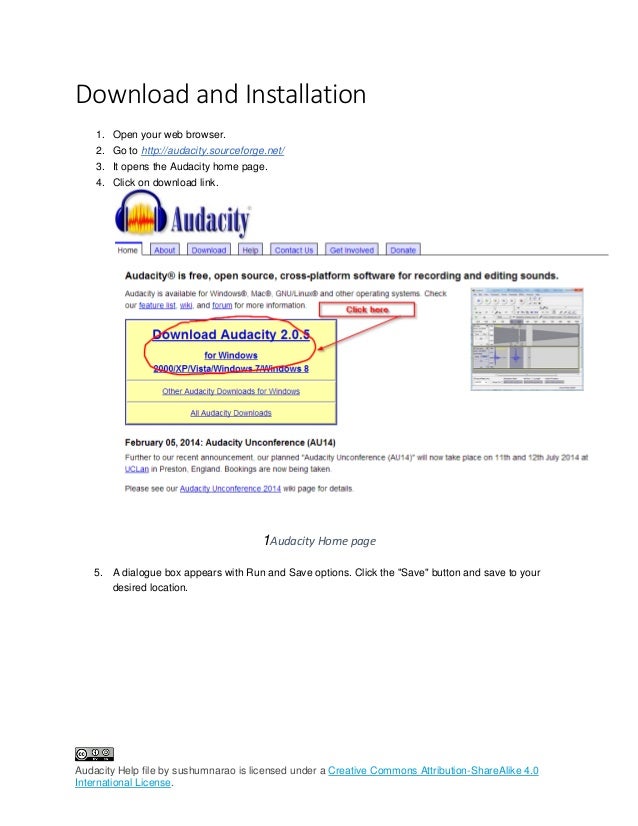 SCARICA AUDACITY GRATIS ITA